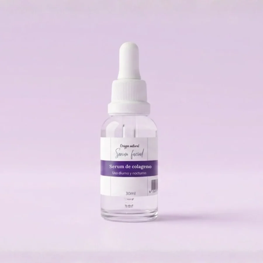 Suero facial colageno y elastina
