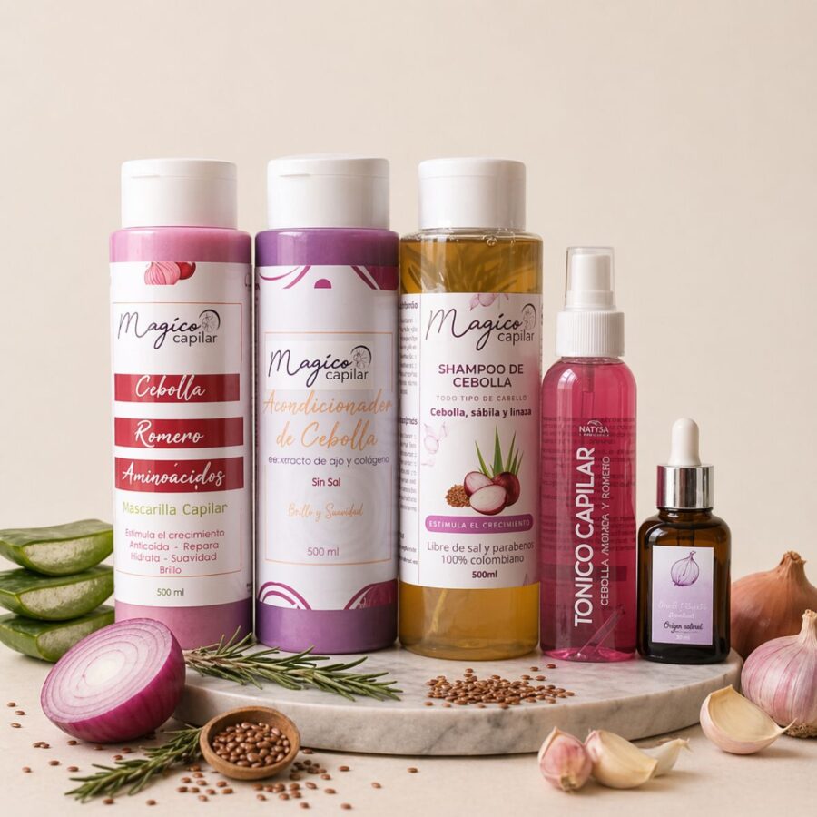 Kit crecimiento cebolla y caida completo