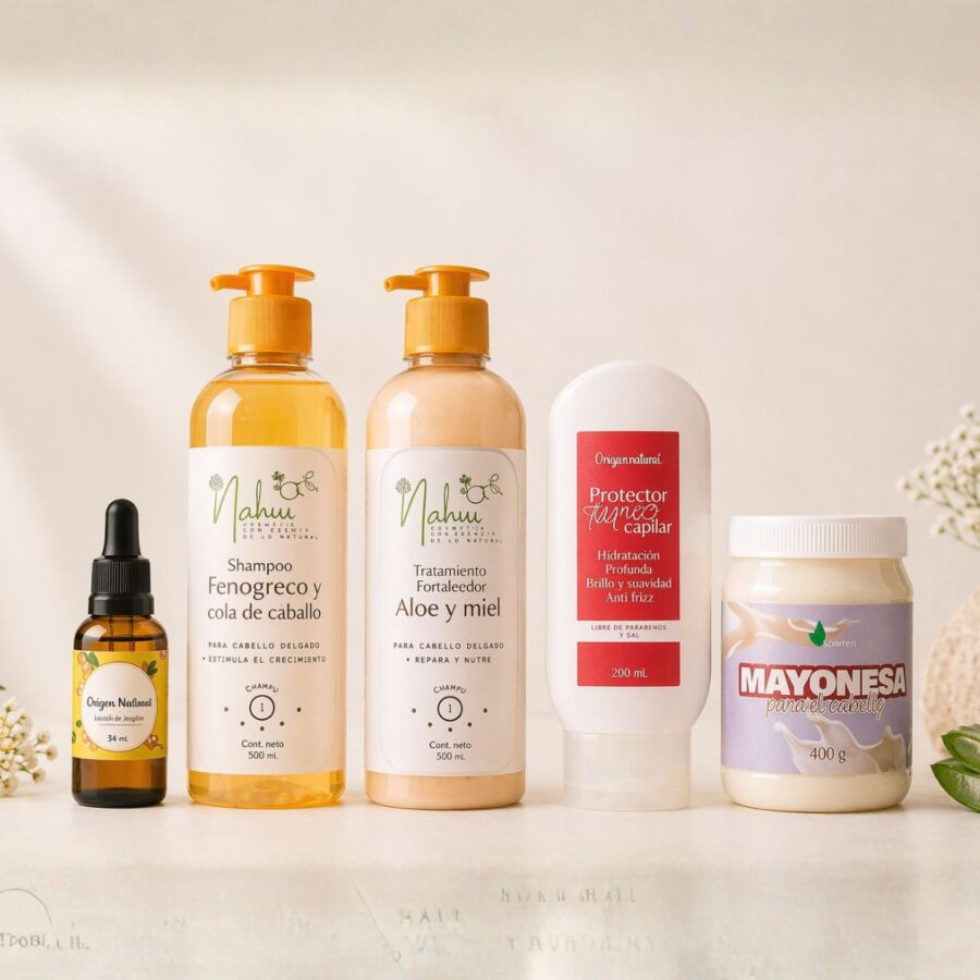 Kit cabellos delgados