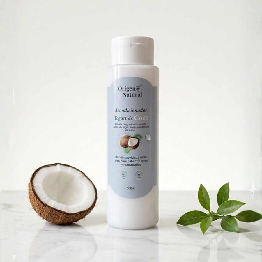 Acondicionador de yogurt de coco